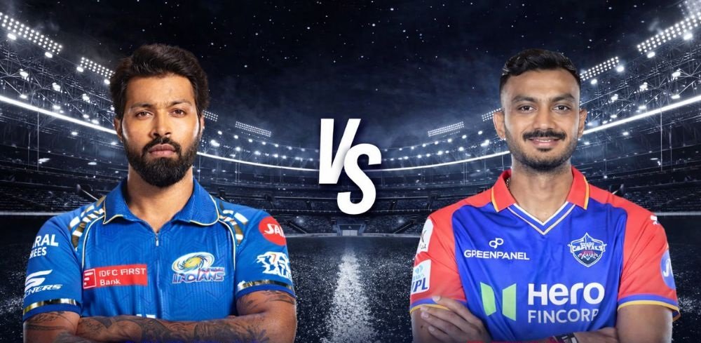 Mumbai Indians vs Delhi Capitals Timeline
