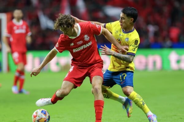 alineaciones de Club América contra Deportivo Toluca