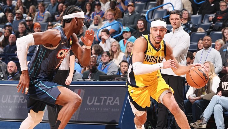 Oklahoma City Thunder vs Indiana Pacers timeline