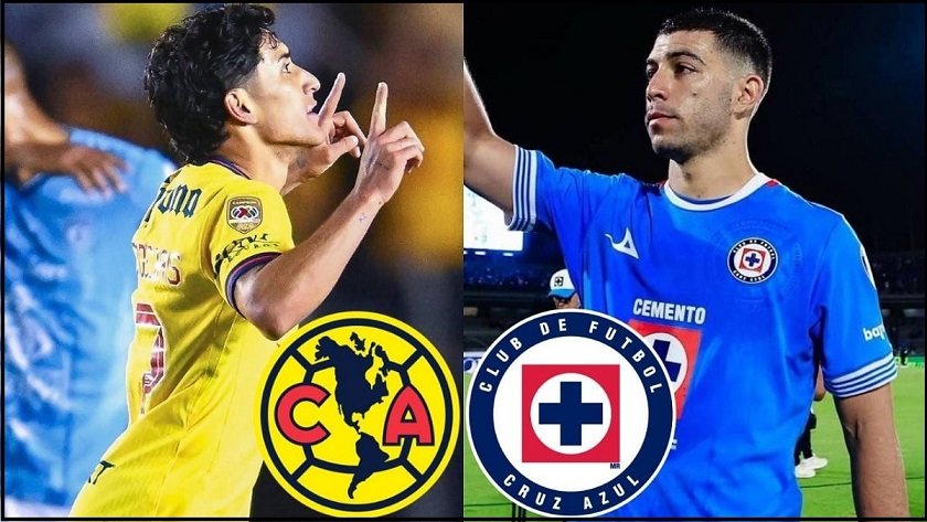 Alineaciones de Cruz Azul Contra Club América