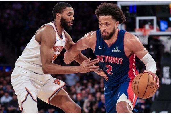 Detroit Pistons vs Knicks timeline