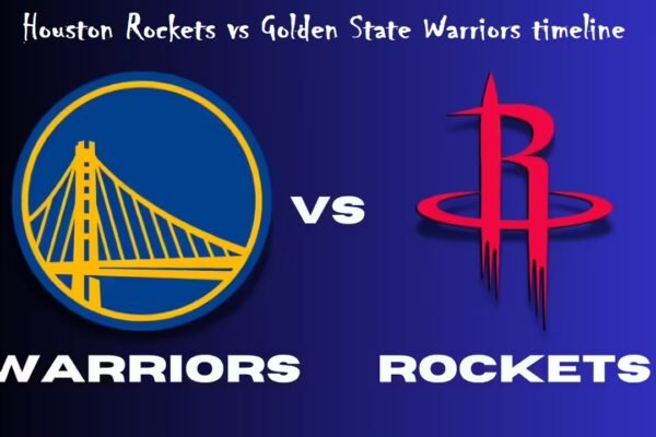 Houston Rockets vs Golden State Warriors timeline