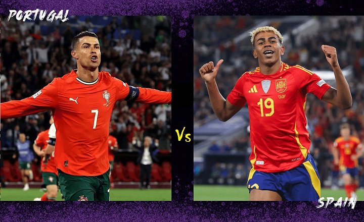 Portugal National Football Team vs Spain National Football Team Timeline