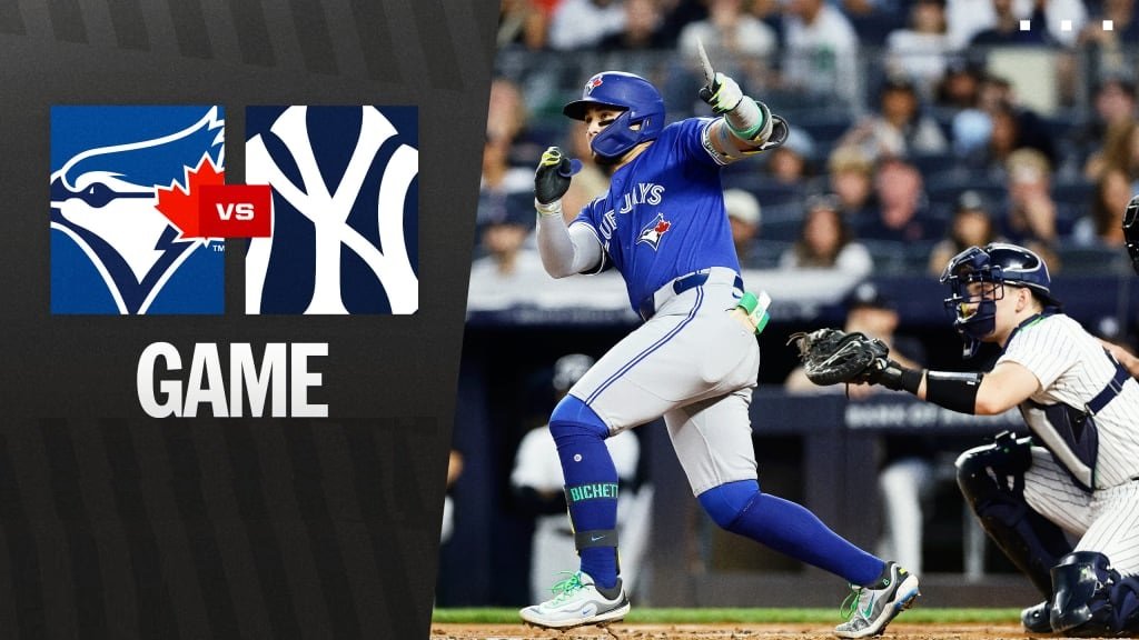 Toronto Blue Jays vs New York Yankees Timeline