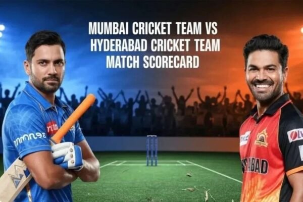 Hyderabad Cricket Team vs Mumbai Cricket Team Match Scorecard