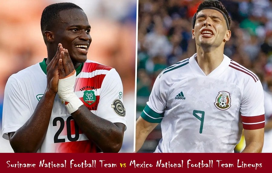 Suriname National Football Team vs Mexico National Football Team Lineups