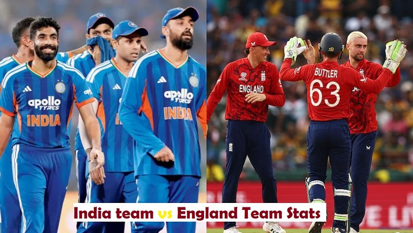 India national cricket team vs England cricket team stats