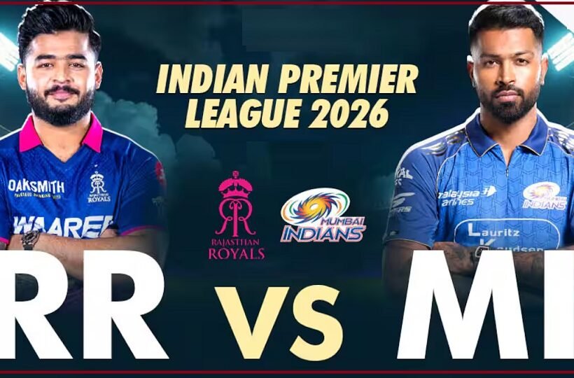 Rajasthan Royals vs Mumbai Indians timeline
