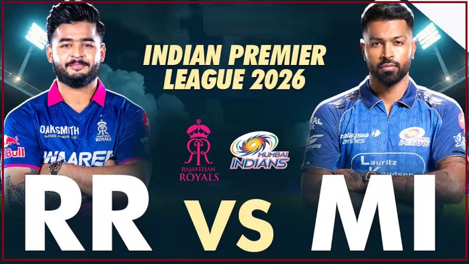 Rajasthan Royals vs Mumbai Indians timeline