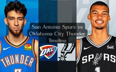 San Antonio Spurs vs Oklahoma City Thunder Timeline